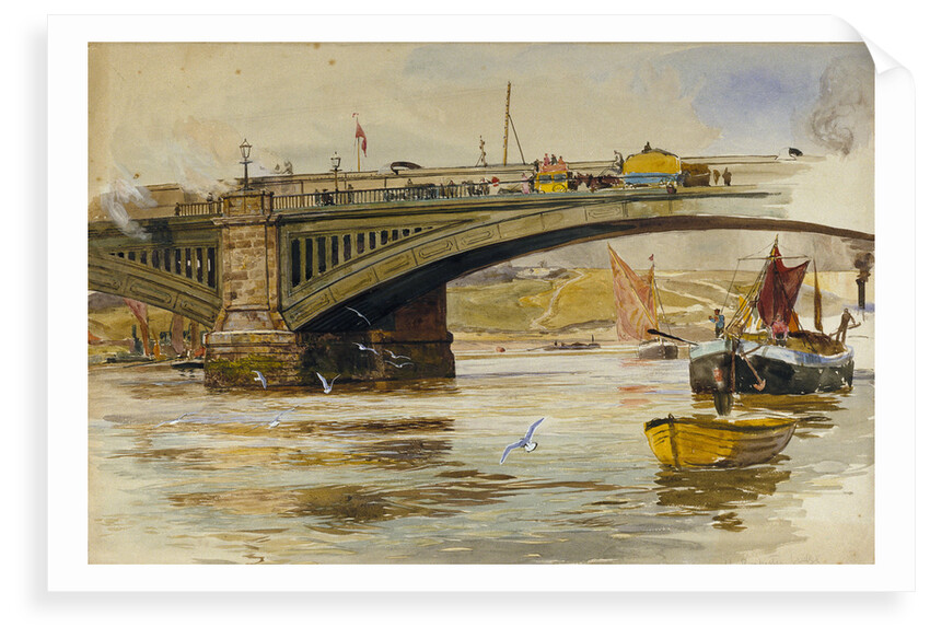 Rochester Bridge by William Lionel Wyllie