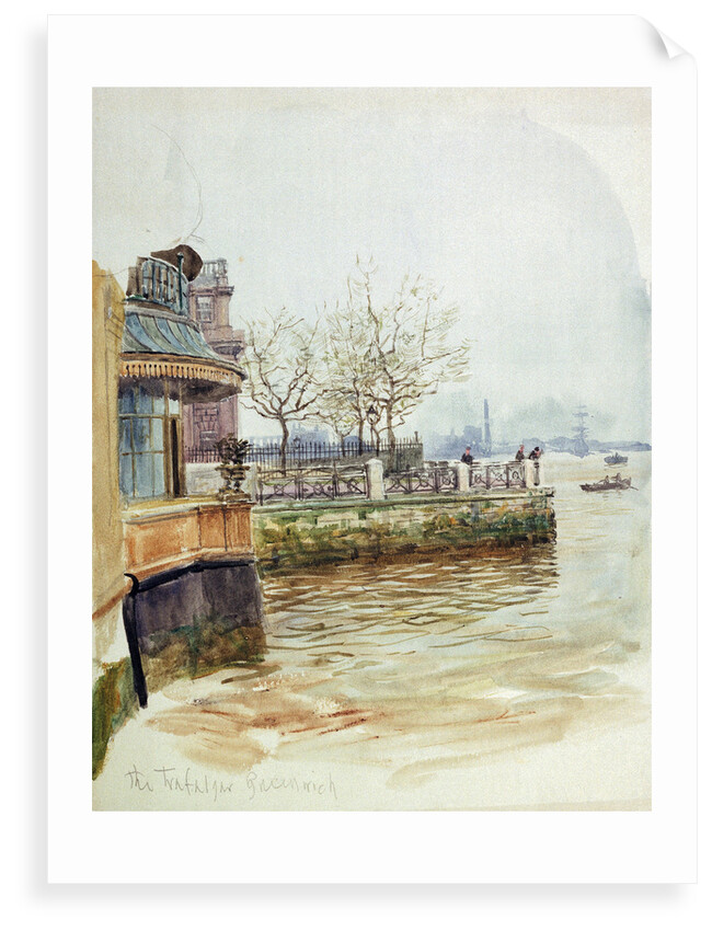 The Trafalgar Tavern, Greenwich by William Lionel Wyllie
