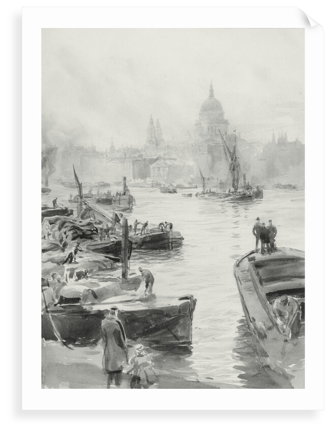 St Paul's by William Lionel Wyllie
