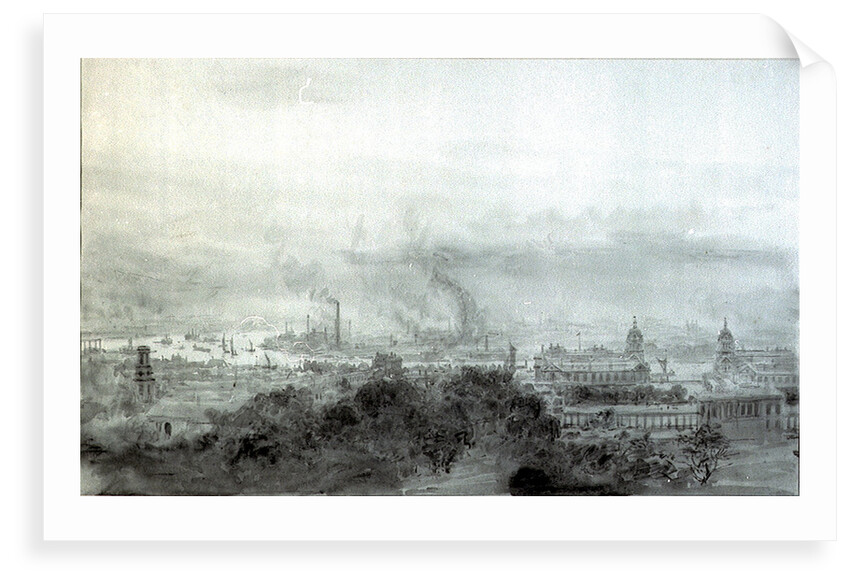 Greenwich, looking towards London by William Lionel Wyllie