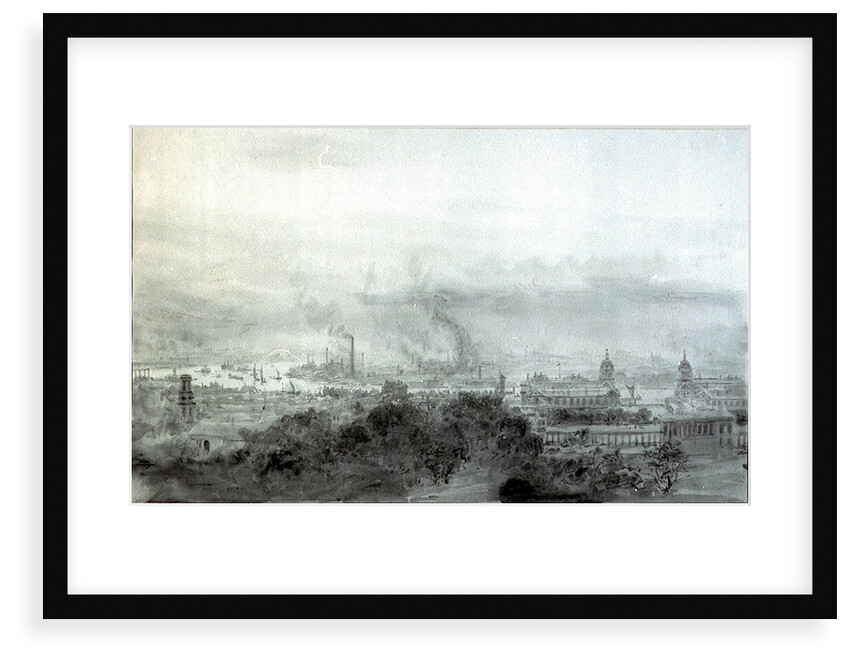 Greenwich, looking towards London by William Lionel Wyllie