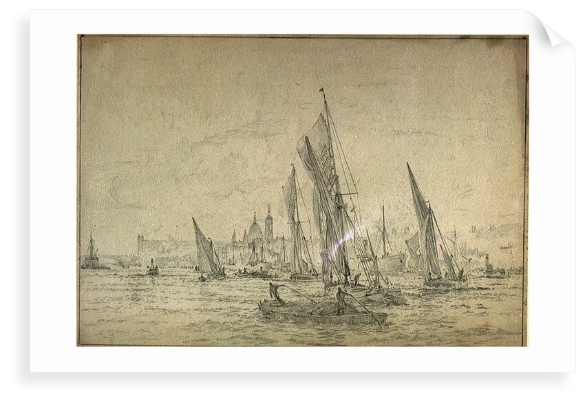 Cannon Street by William Lionel Wyllie