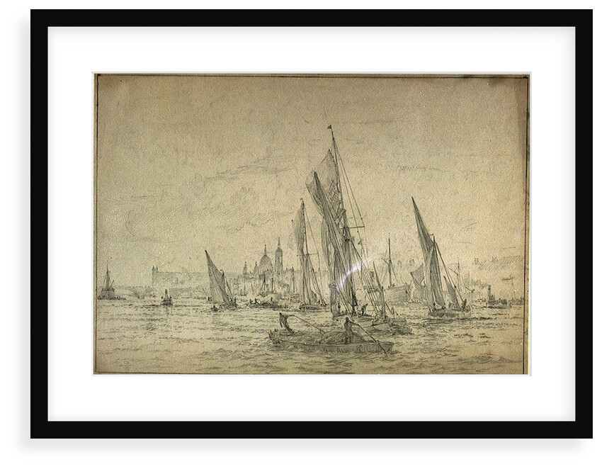 Cannon Street by William Lionel Wyllie