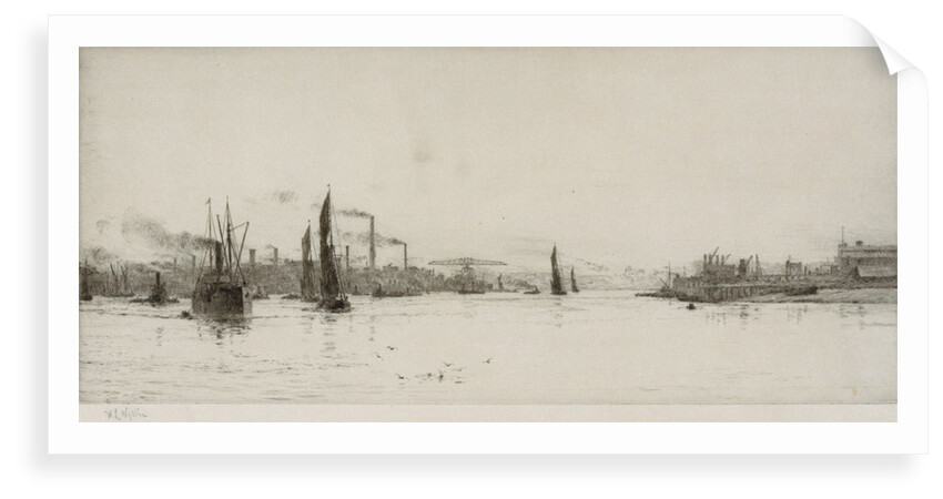 Woolwich Reach by William Lionel Wyllie