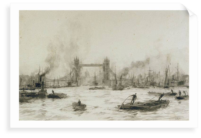 Tower Bridge by William Lionel Wyllie