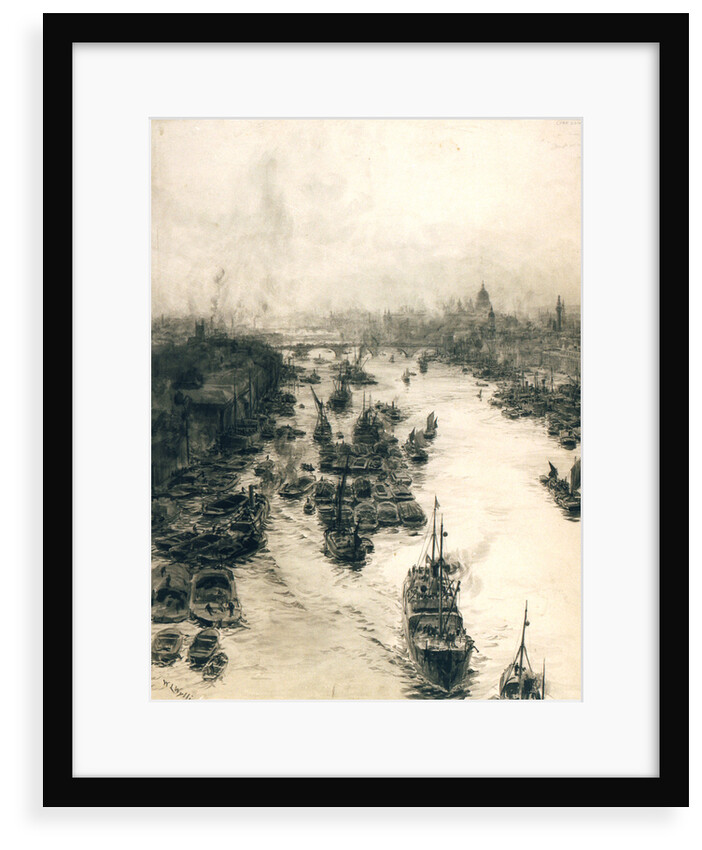 London Bridges by William Lionel Wyllie