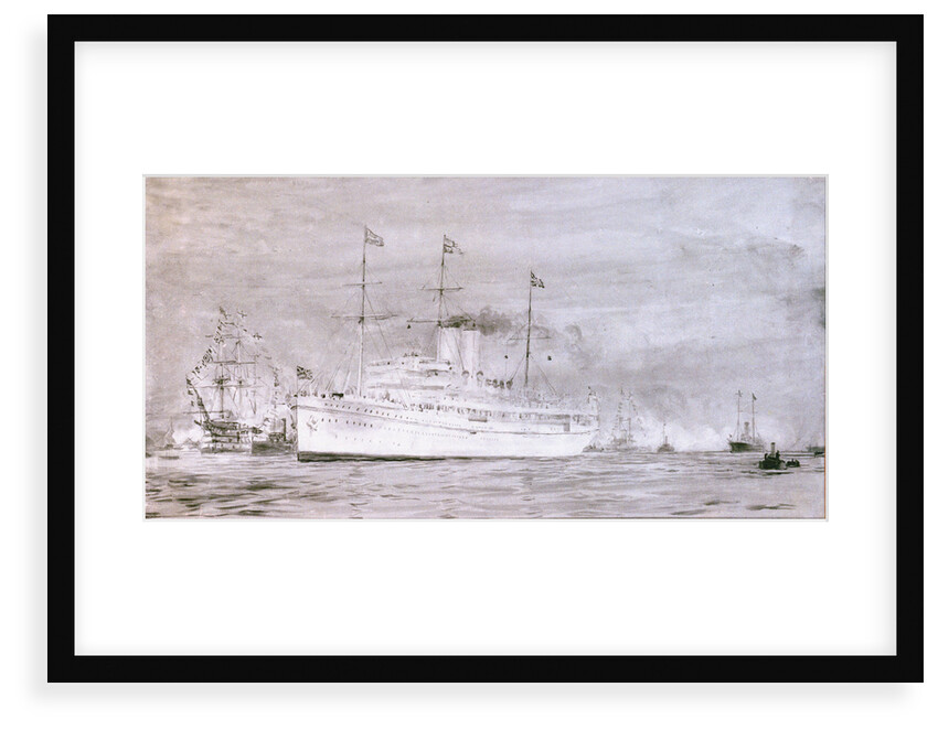 HMS  'Medina' by William Lionel Wyllie