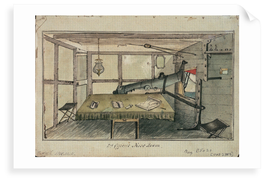 Study of accommodation in a vessel by Charles Copland