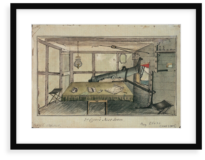 Study of accommodation in a vessel by Charles Copland