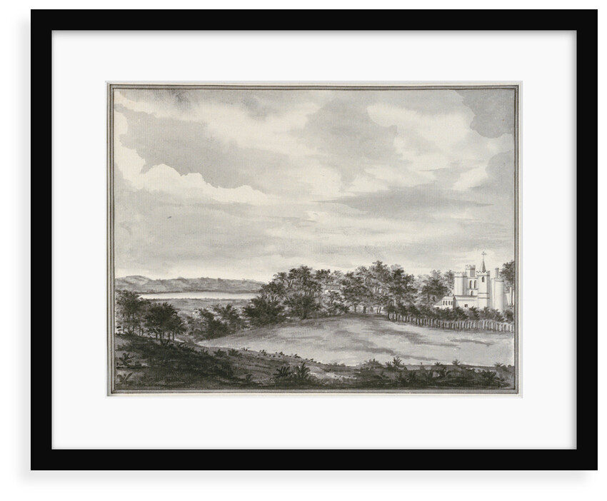 View of Vanbrugh Castle, Greenwich by John Charnock