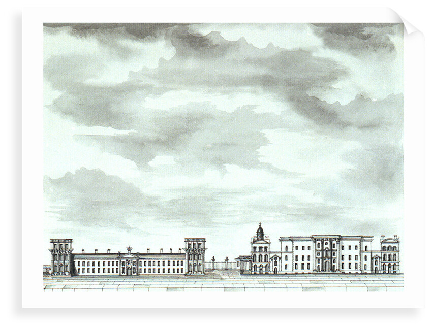 View of the Royal Hospital, Greenwich by John Charnock