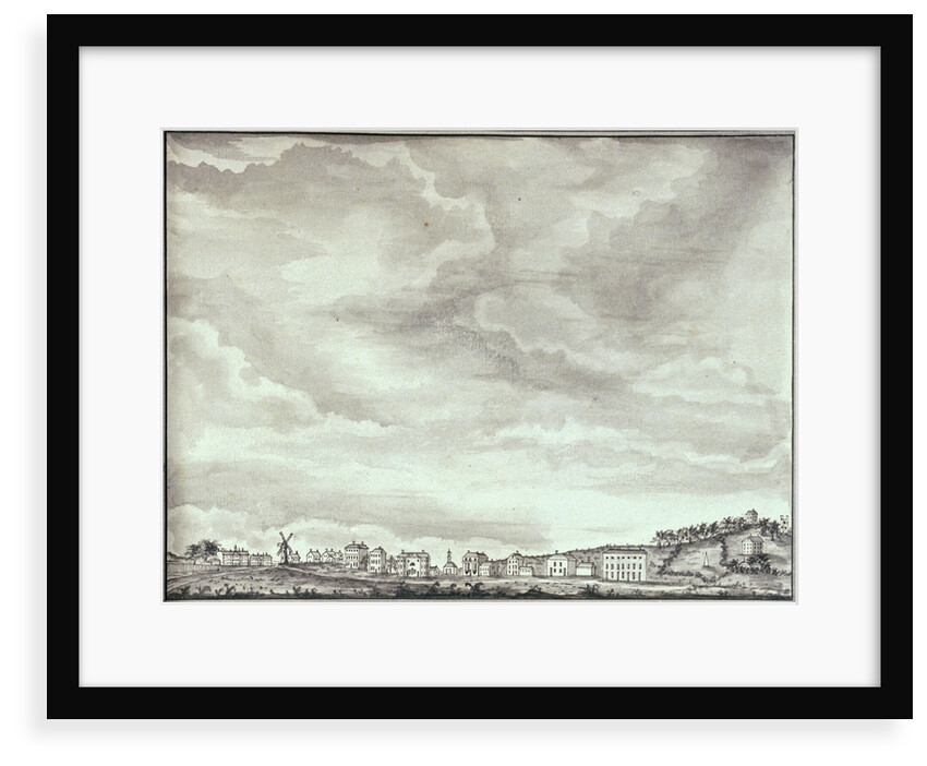 View of Woolwich Common and Sevendroog Tower by John Charnock