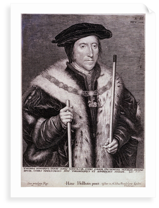 Thomas Howard, Duke of Norfolk by Hans Holbein