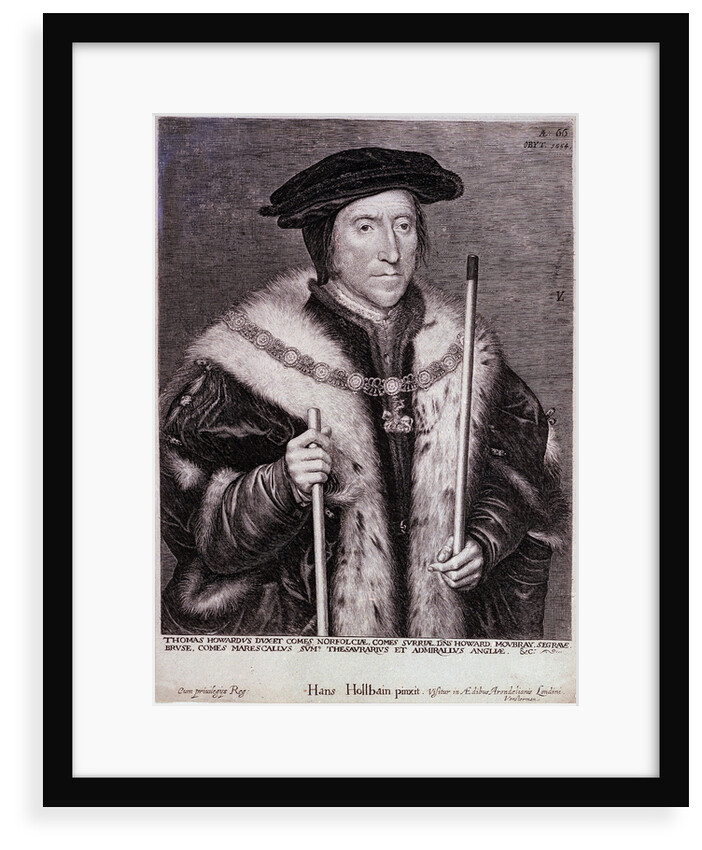 Thomas Howard, Duke of Norfolk by Hans Holbein