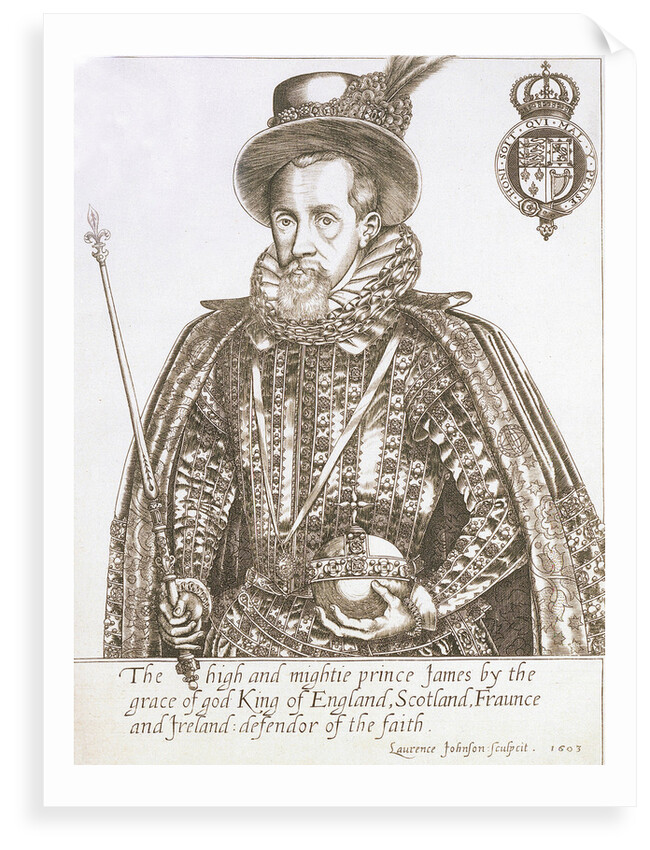 James I (1566-1625) by Laurence Johnson