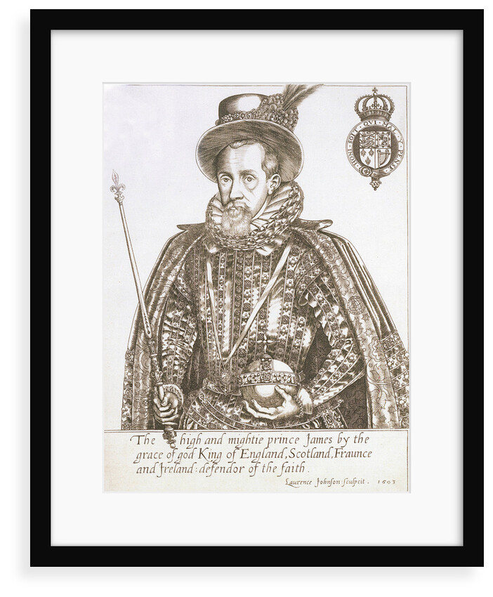 James I (1566-1625) by Laurence Johnson