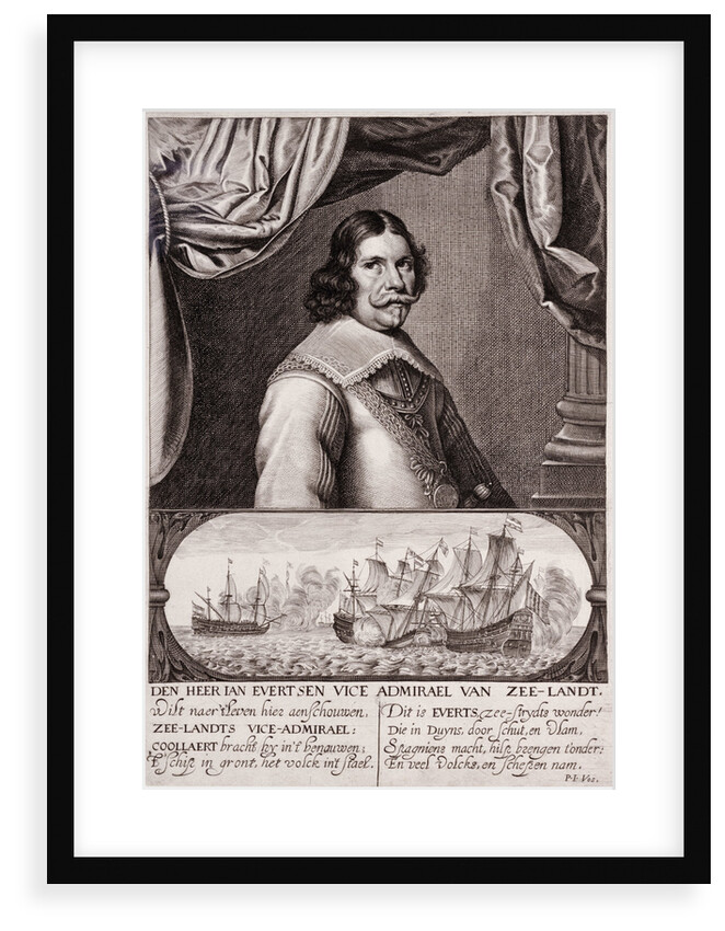 Vice Admiral Jan Evertsen (1600-1666) by P.I. Vos