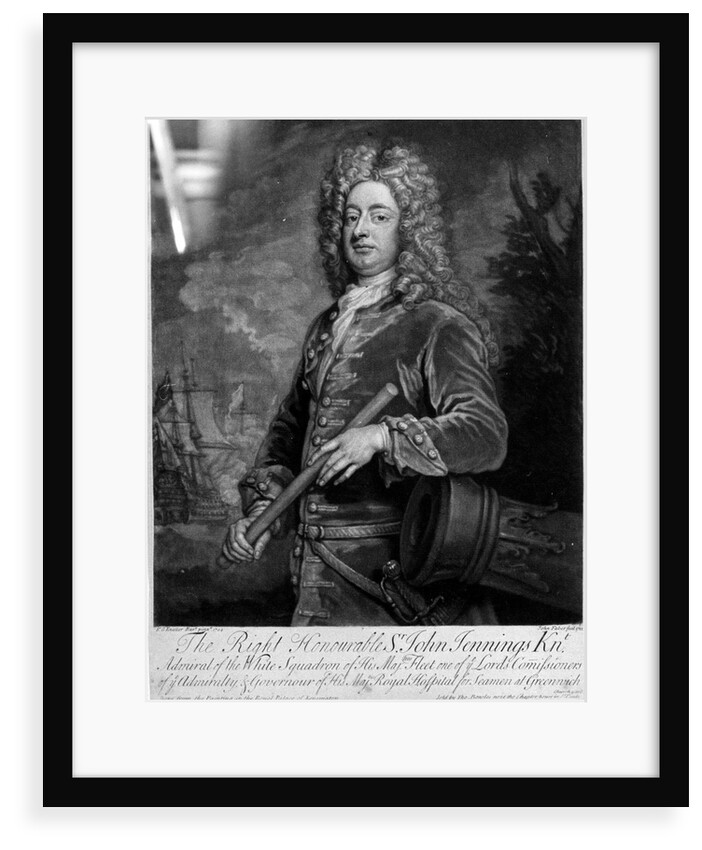 Admiral Sir John Jennings (1664-1743) by Godfrey Kneller