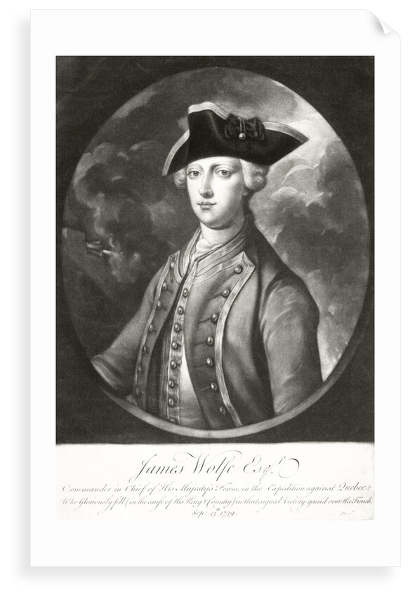 Commander James Wolfe by unknown