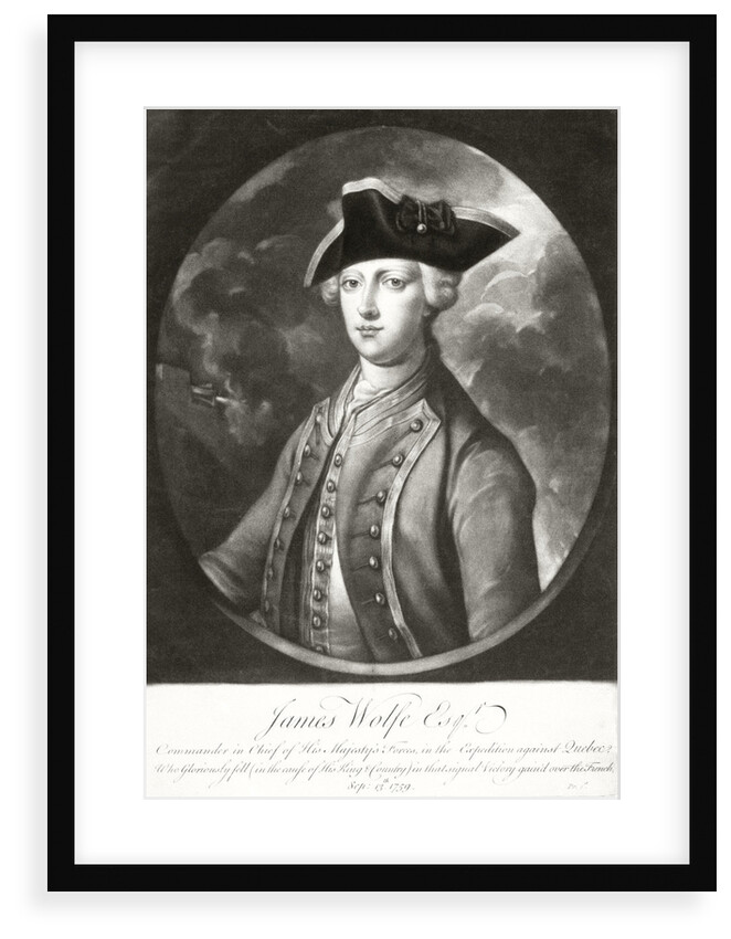 Commander James Wolfe by unknown