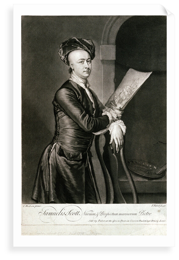 Samuel Scott (1710?-1772) by Thomas Hudson