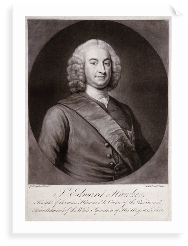 Sir Edward Hawke (1705-1781) by James Knapton