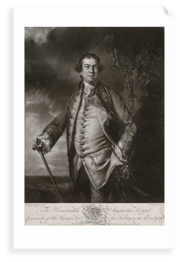 Augustus Keppel by Joshua Reynolds