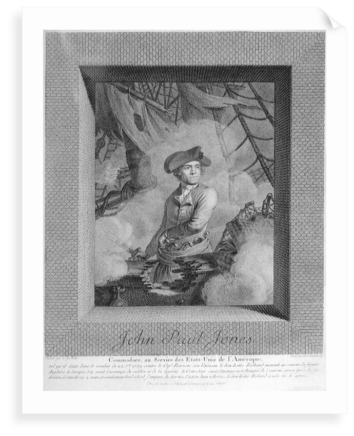 Captain John Paul Jones (1747-1792) by C.J. Notte