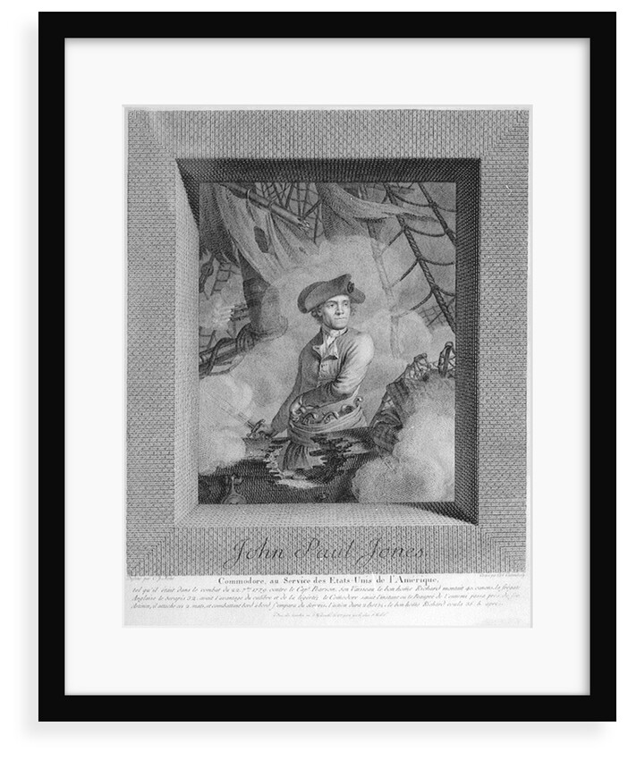 Captain John Paul Jones (1747-1792) by C.J. Notte