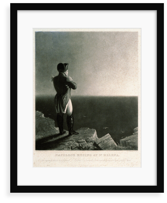 Napoleon musing at St Helena by Benjamin Robert Hayden