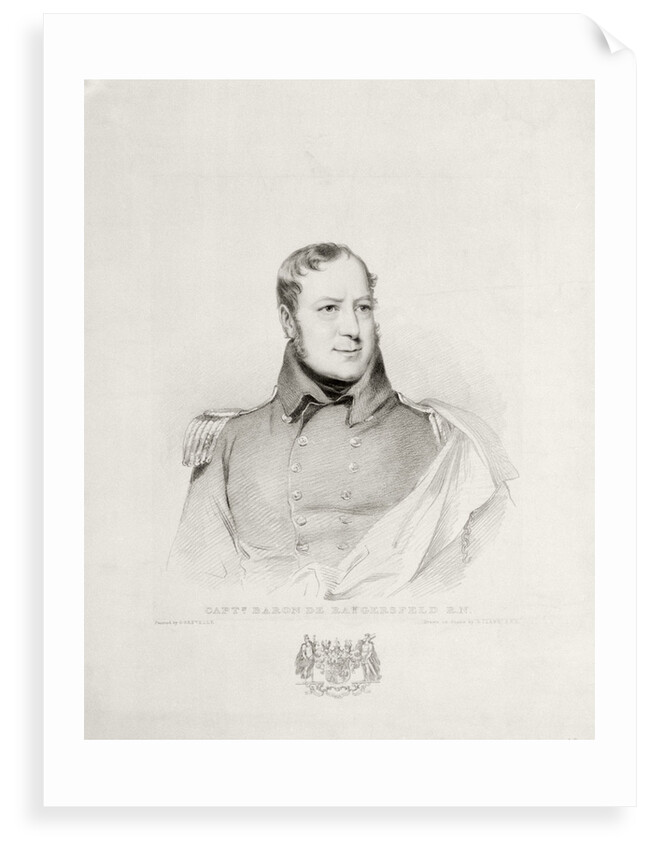 Captain Baron de Raigersfeld R.N. by G. Grevelle