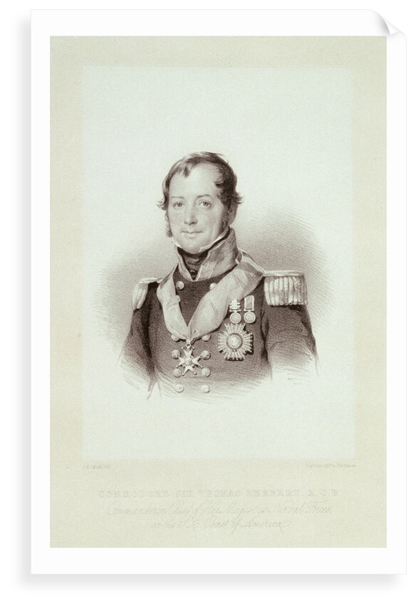 Commodore Sir Thomas Herbert, K.C.B. by J.H. Lynch