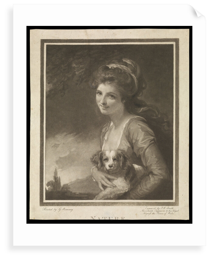 Emma Hamilton as Nature by George Romney