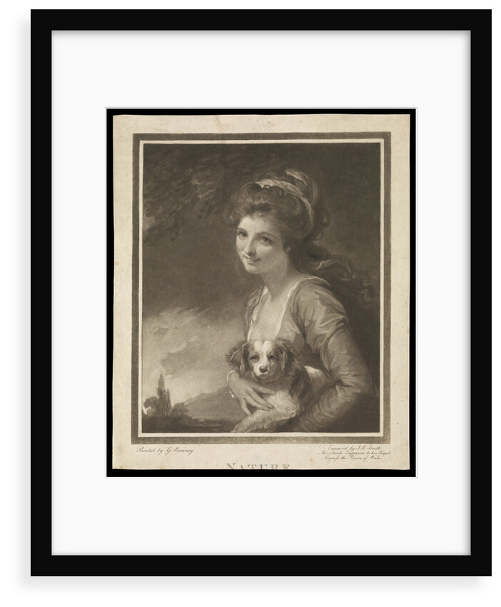 Emma Hamilton as Nature by George Romney