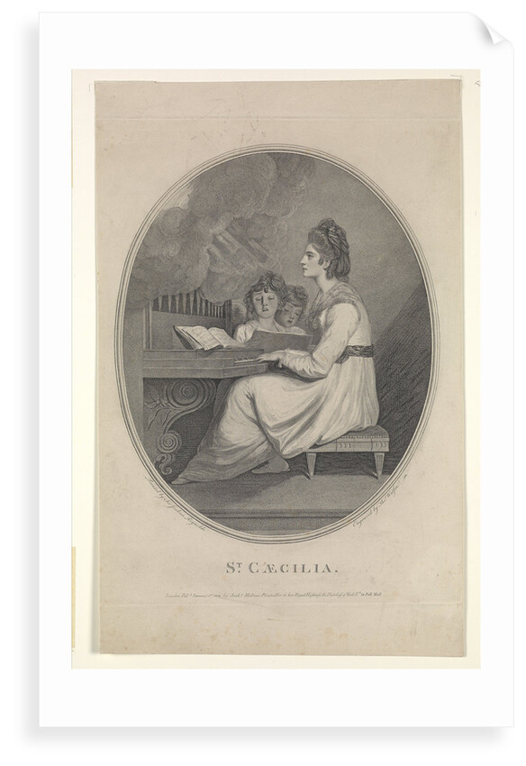 Emma Hamilton as St Caecilia by Joshua Reynolds
