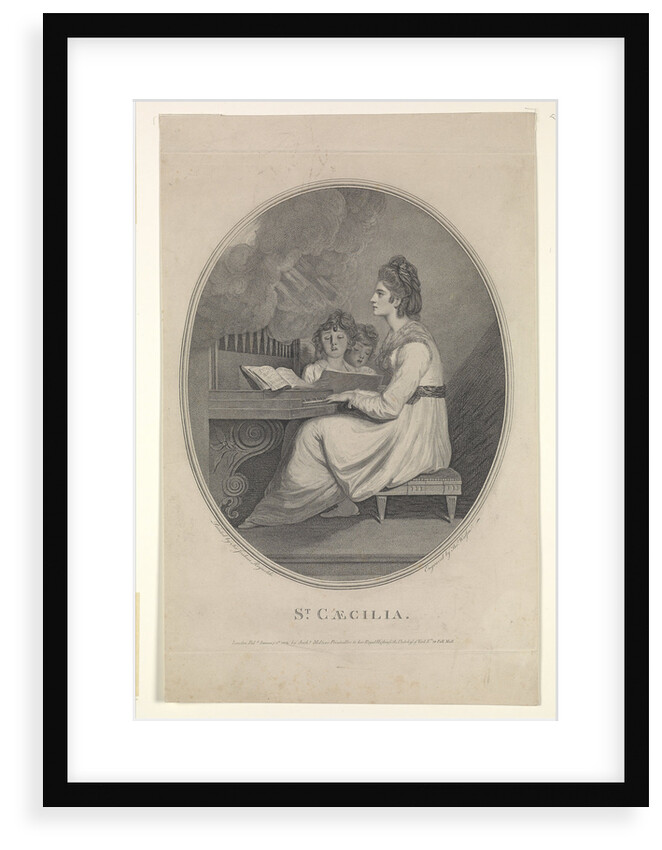 Emma Hamilton as St Caecilia by Joshua Reynolds