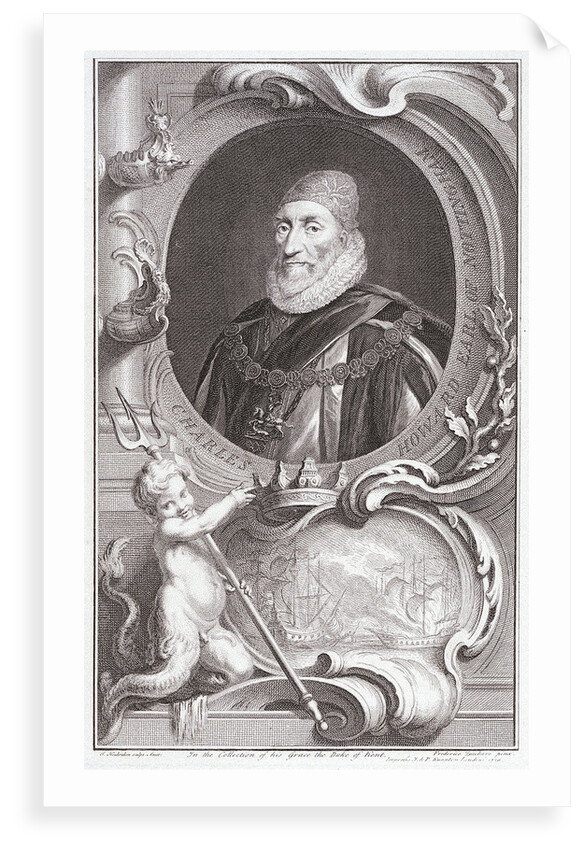 Charles Howard,  Earl of Nottingham by Frederico Zucchero