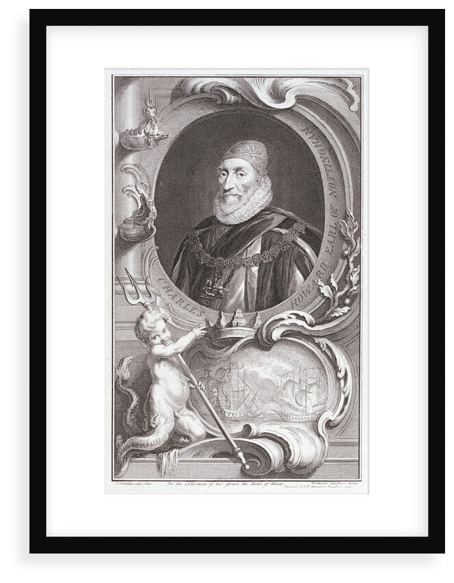 Charles Howard,  Earl of Nottingham by Frederico Zucchero