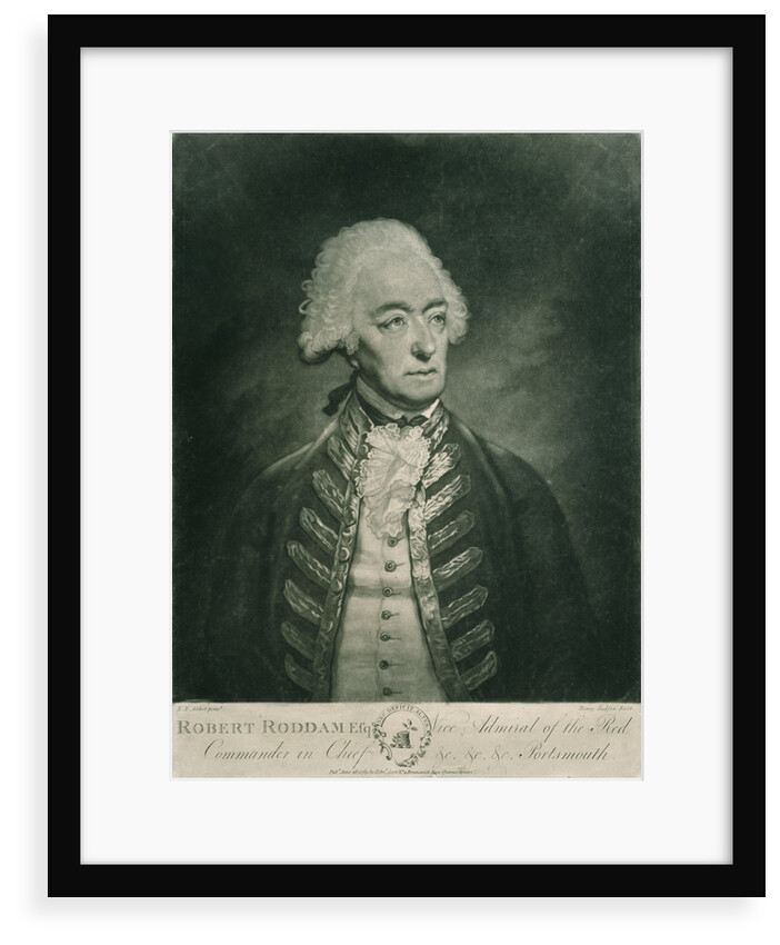 Admiral Robert Roddam (1719-1808) by Lemuel Francis Abbott