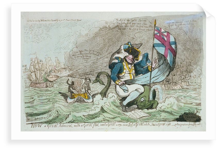 How a Great Admiral with a Great fleet went a Great way, was lost a Great while, saw a Great sight - & then came home for a little water by S.W. Fores