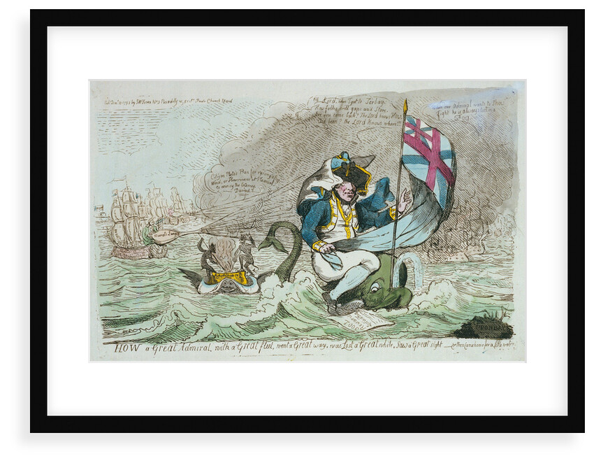 How a Great Admiral with a Great fleet went a Great way, was lost a Great while, saw a Great sight - & then came home for a little water by S.W. Fores