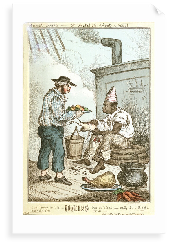 Naval Scenes - or sketches afloat - No 3. Cooking by Thomas McLean
