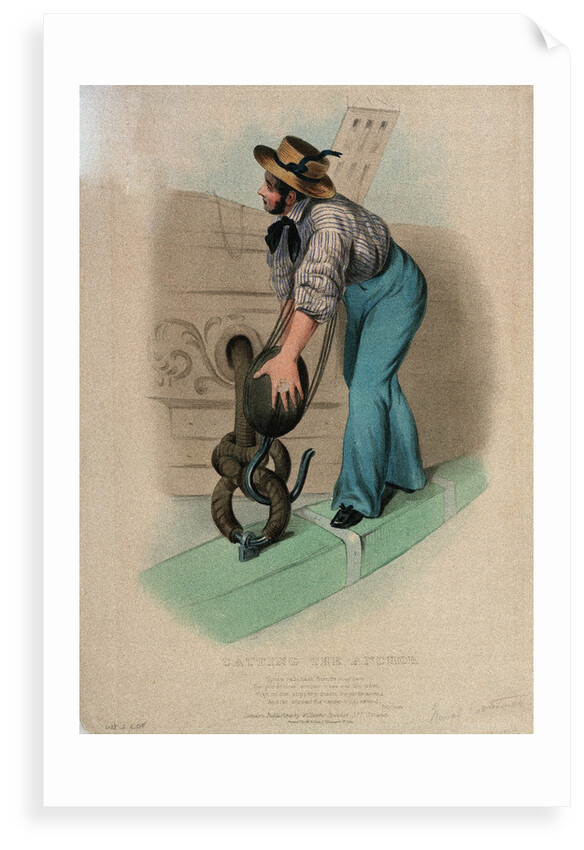 Catting the anchor by W. Kohler