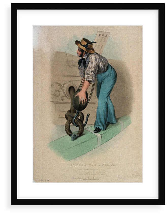 Catting the anchor by W. Kohler
