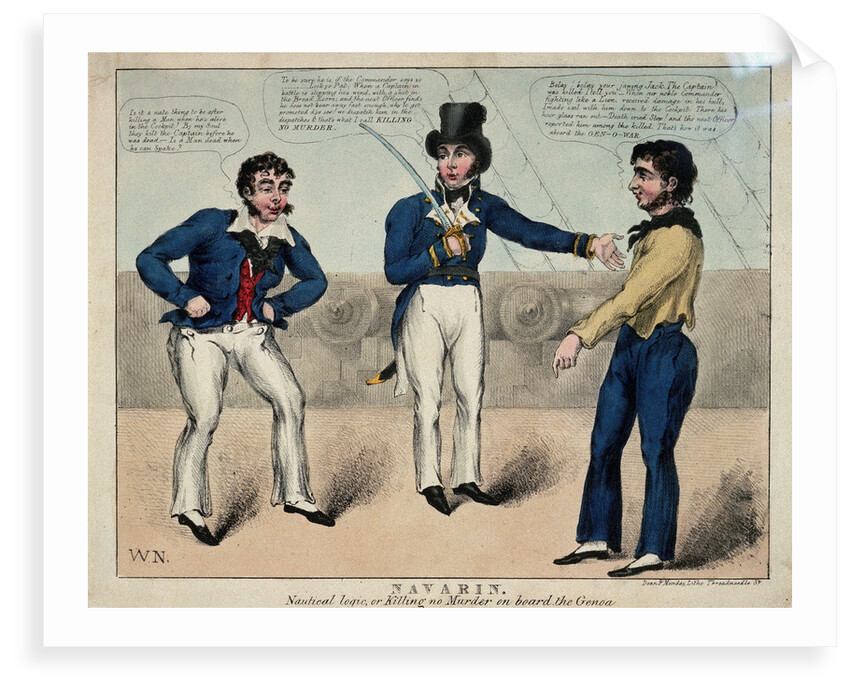 Navarin. Nautical logic, or Killing Murder on board the Genoa by W. N.