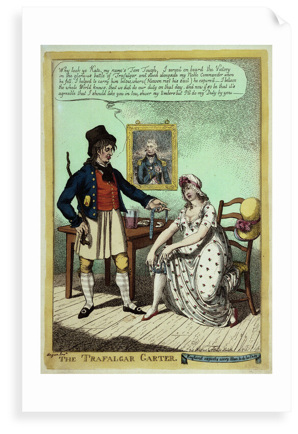 The Trafalgar Garter by Angus