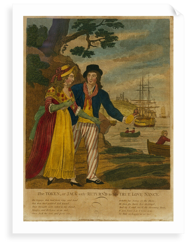 The Token, or Jack safe Return'd to his True Love Nancy by John Fairburn