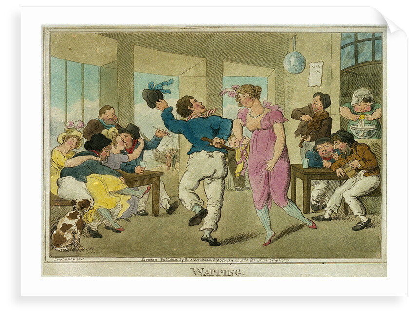Wapping by Thomas Rowlandson