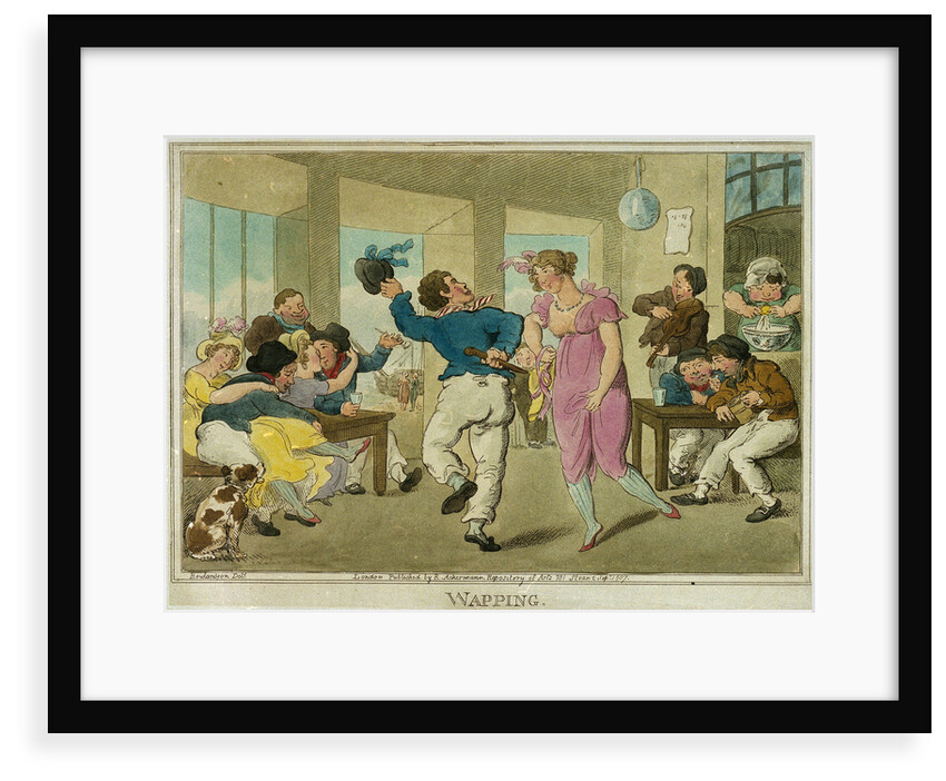 Wapping by Thomas Rowlandson
