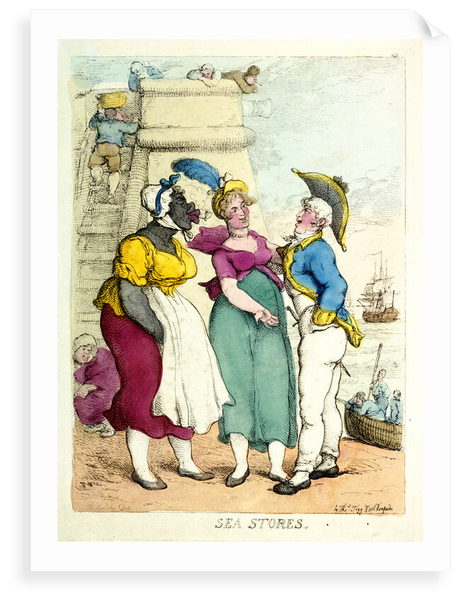 Sea Stores by Thomas Rowlandson